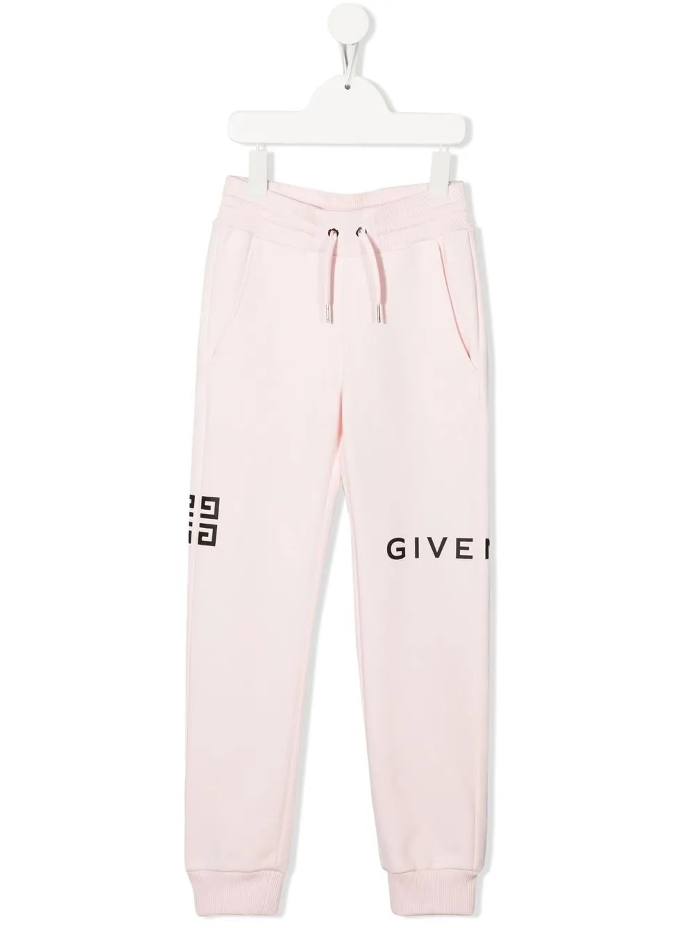 

Givenchy Kids pants con logo estampado 4G - Rosado