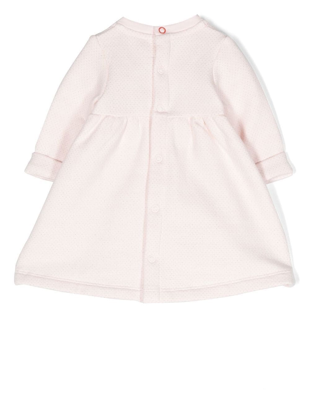 BOSS Kidswear Jurk met geborduurd logo - Roze