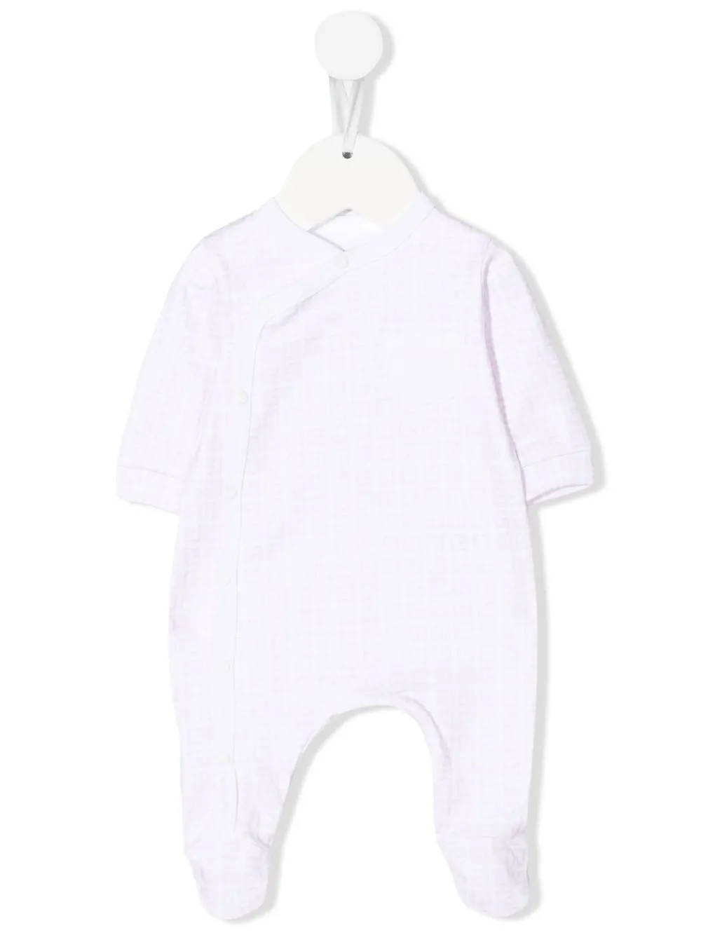 

Givenchy Kids mameluco con estampado 4G - Blanco