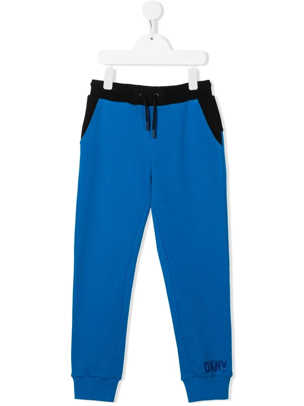 

Dkny Kids joggers ajustados - Azul