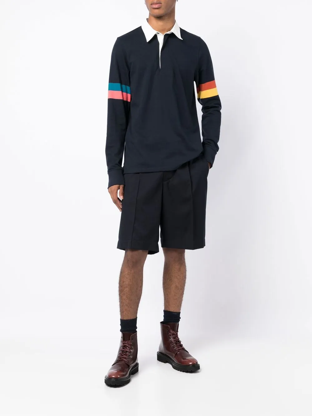 Paul Smith Katoenen poloshirt - Blauw