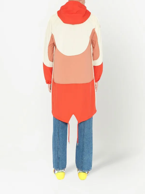 JW Anderson カラーブロック パーカーコート | レッド | FARFETCH JP
