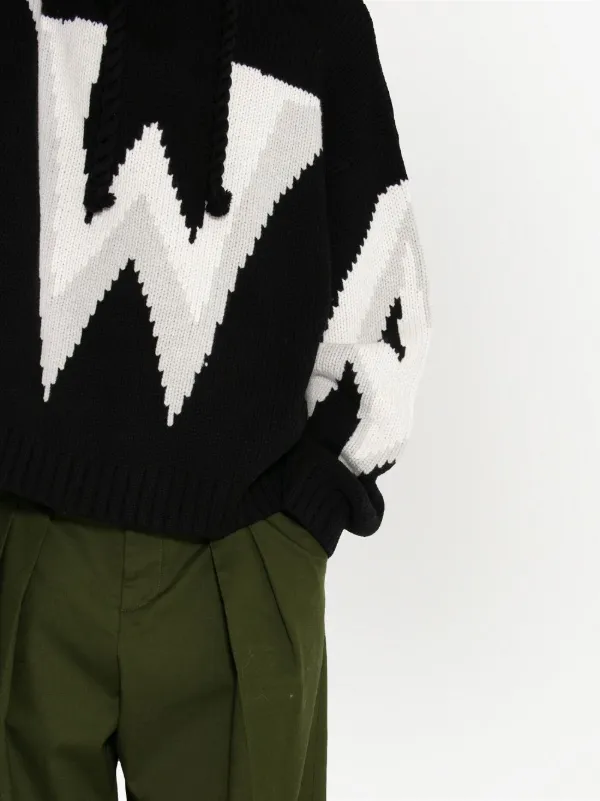 JW Anderson フロントタック ワイドフィット パンツ | グリーン