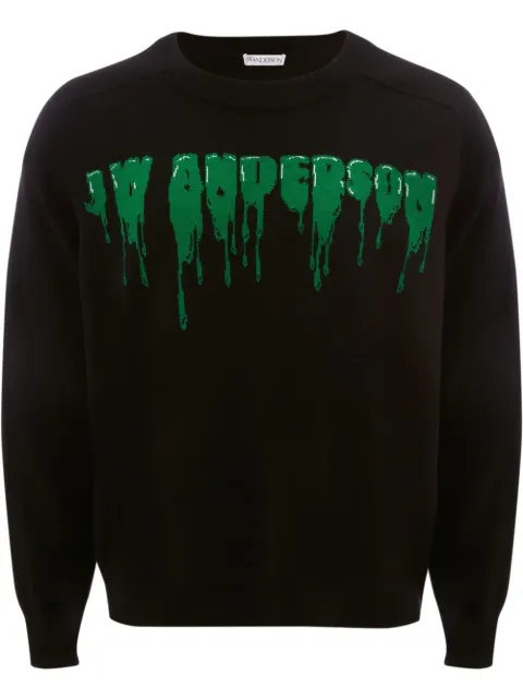 JW Anderson intarsia-knit logo jumper
