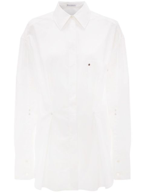 JW Anderson rivet pleat cotton shirt