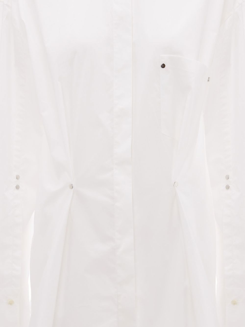 JW Anderson rivet pleat cotton shirt Women