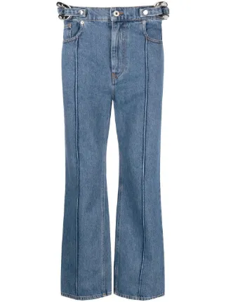 JW Anderson チェーンリンク スリムフィット ジーンズ | ブルー