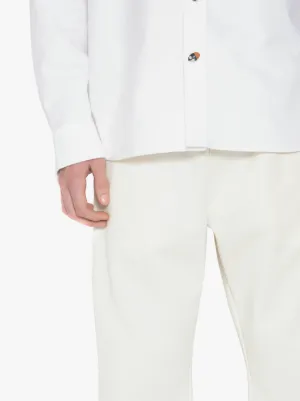 BOOT CUT TRACK PANTS in white | JW Anderson