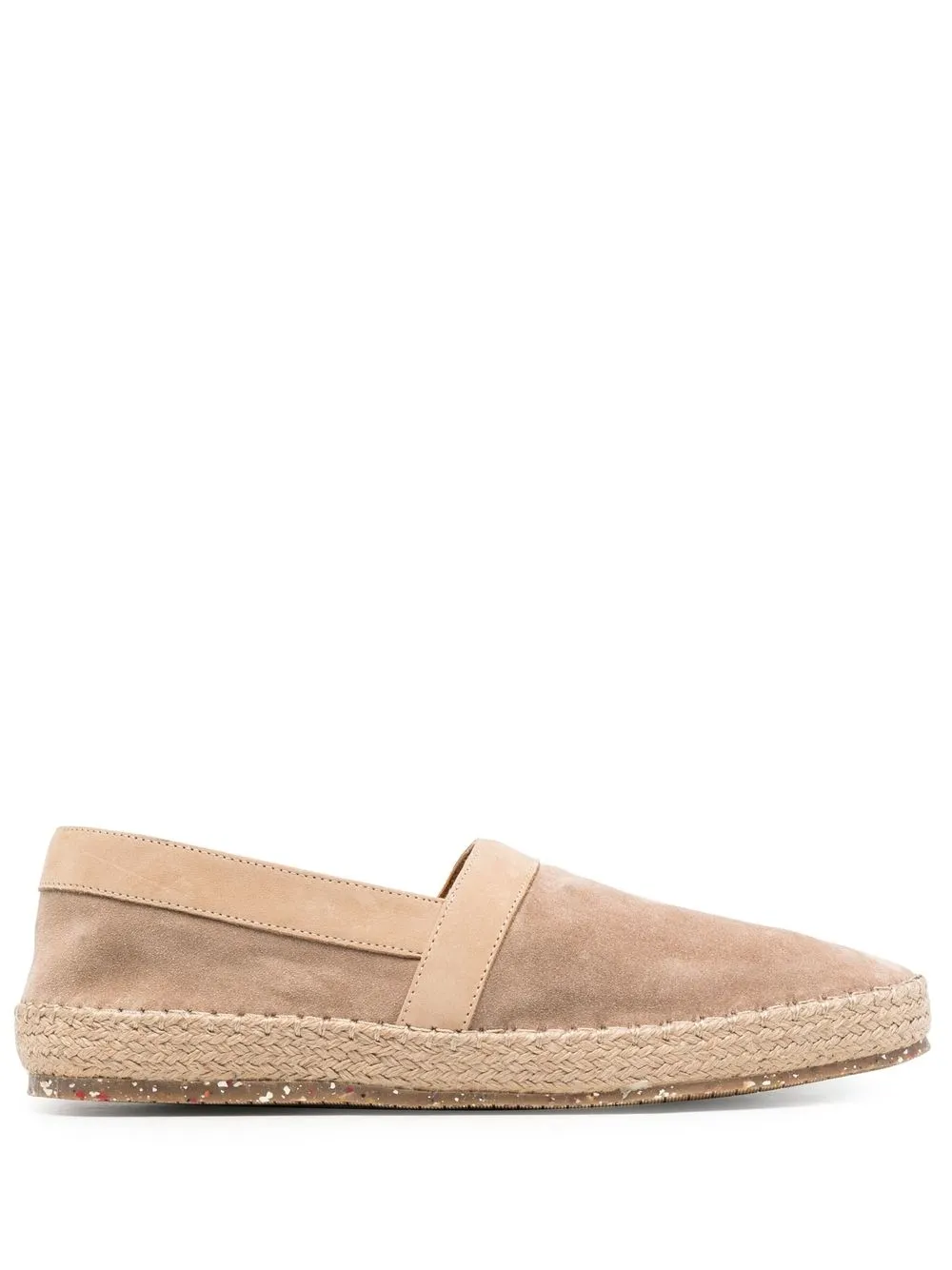 

Eleventy suede flat espadrilles - Neutrals