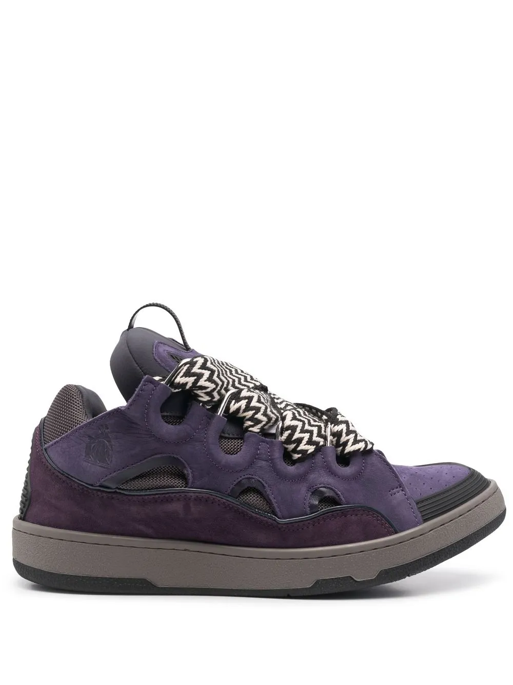 

Lanvin tenis bajos Curb - Morado