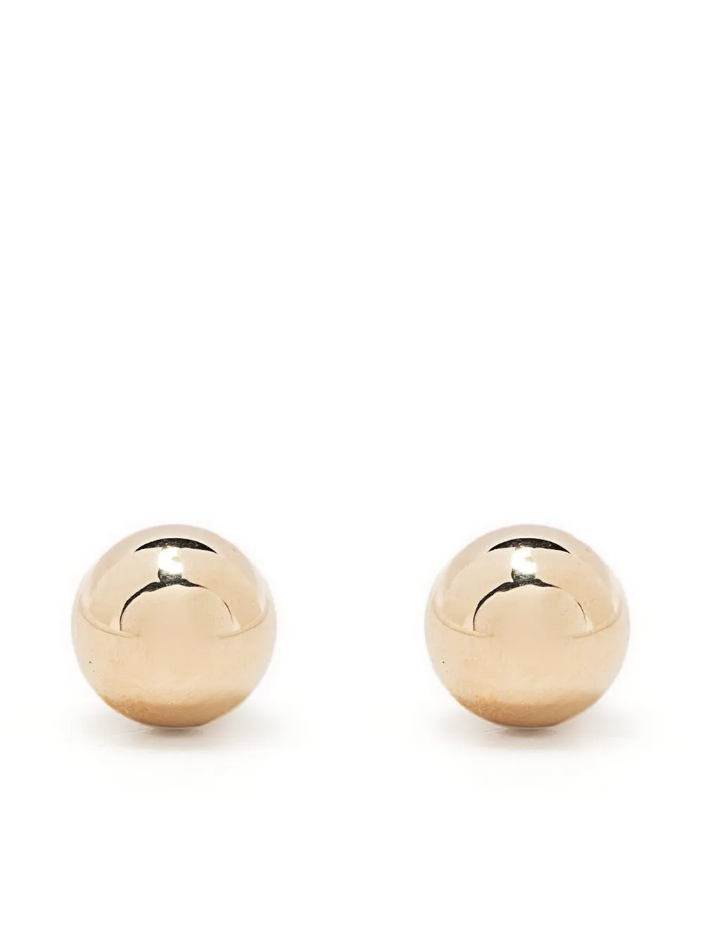 

Mizuki 14kt yellow gold Sea of Beauty ball stud earrings