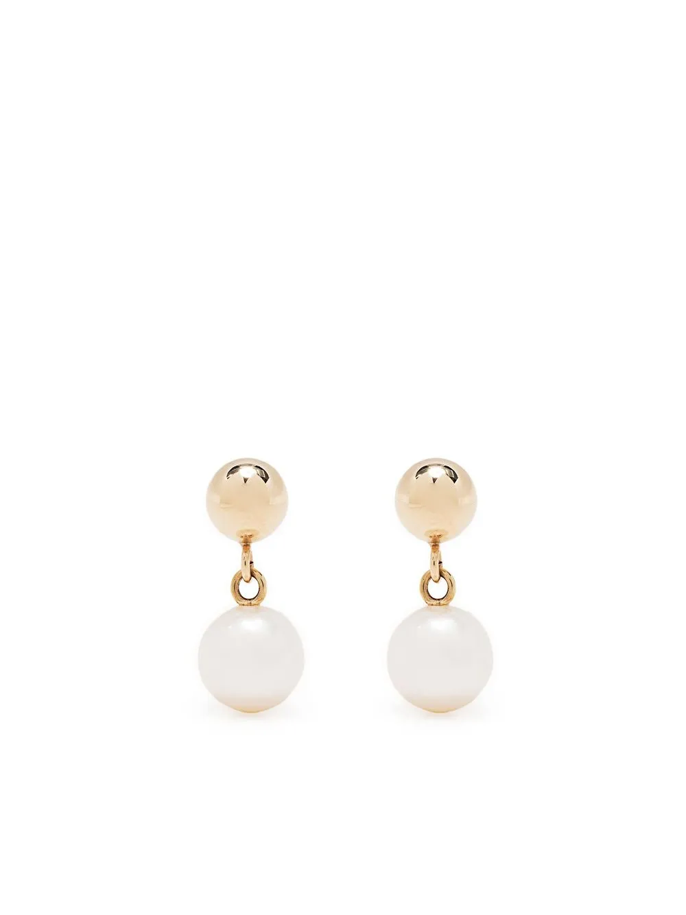 

Mizuki aretes Sea of Beauty en oro amarillo de 14kt con perlas de agua dulce - Dorado