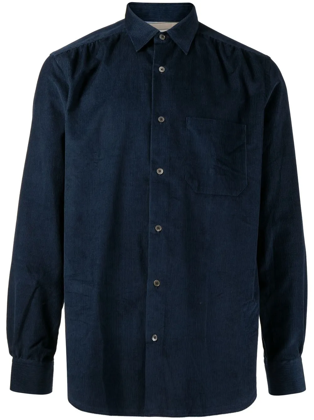 

Paul Smith camisa de pana con botones - Azul