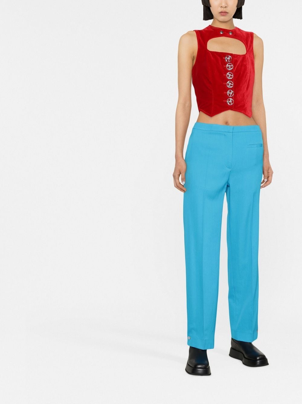 JW Anderson Straight broek - Blauw