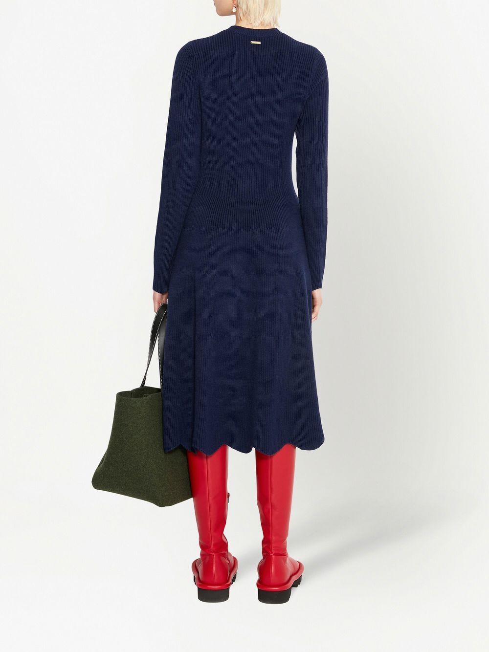 JW Anderson scalloped hem dress Women