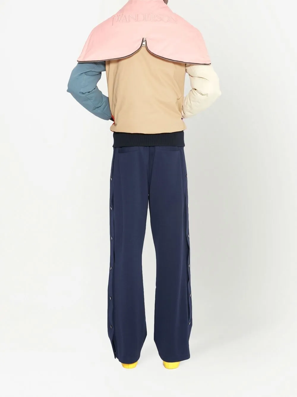 Cheap JW Anderson multi-panel zip-fastening jacket Men