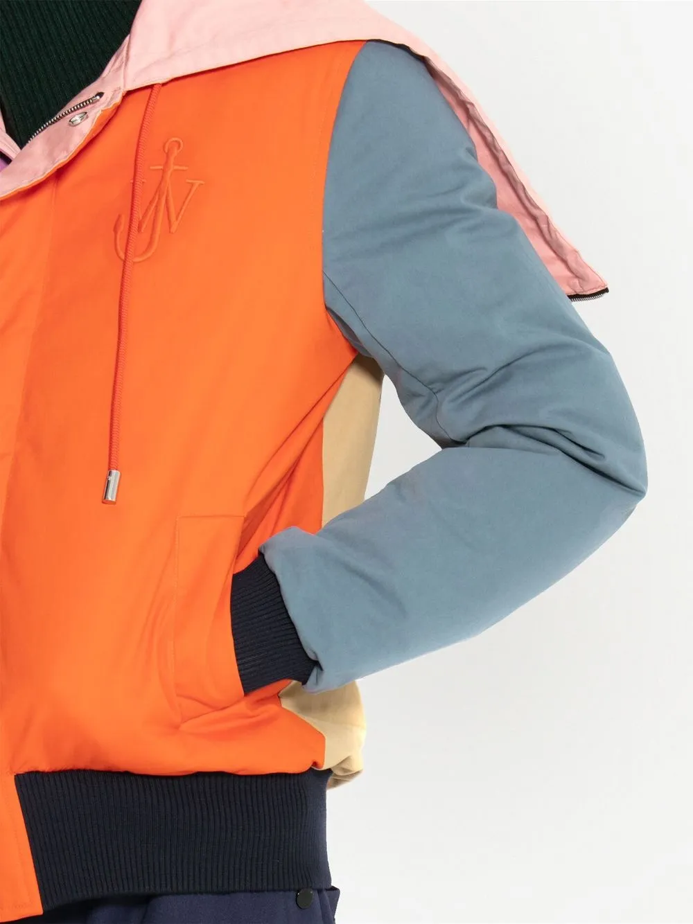 Cheap JW Anderson multi-panel zip-fastening jacket Men