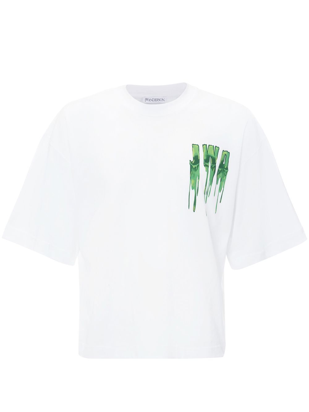 

JW Anderson Slime logo-print oversized T-shirt - White