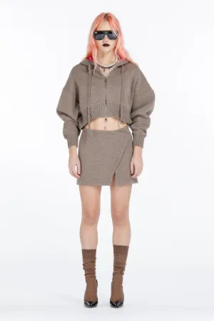 Wrap Mini Skirt