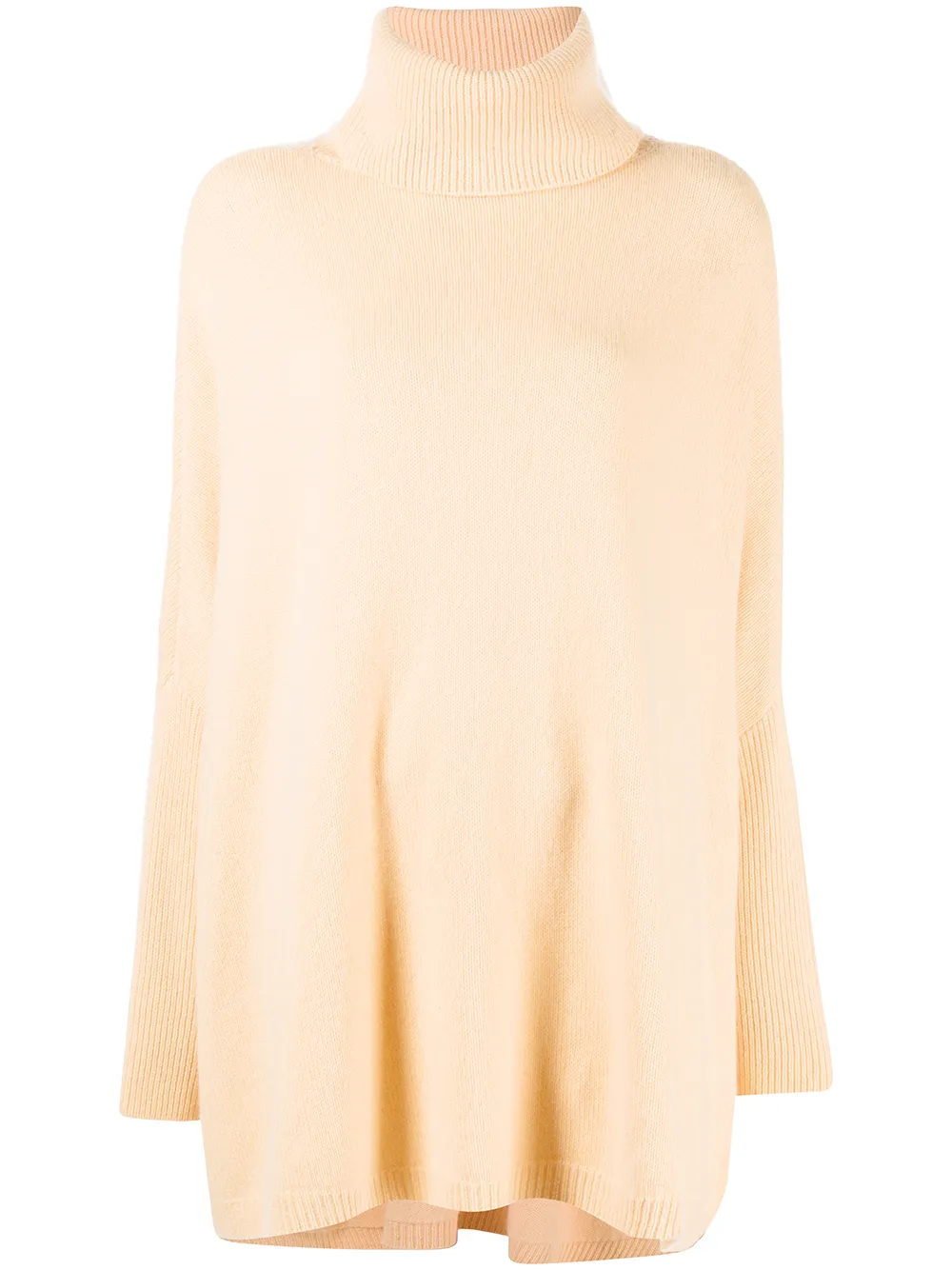 

LAPOINTE organic cashmere cape sweater - Orange