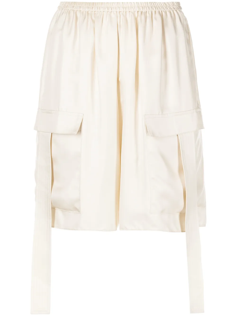 

LAPOINTE shorts cargo con bolsillos - Blanco