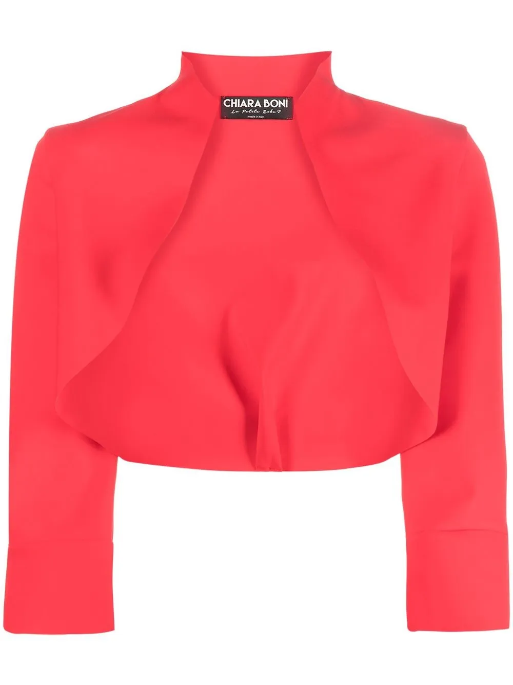 

CHIARA BONI La Petite Robe bolero Mativel - Rojo