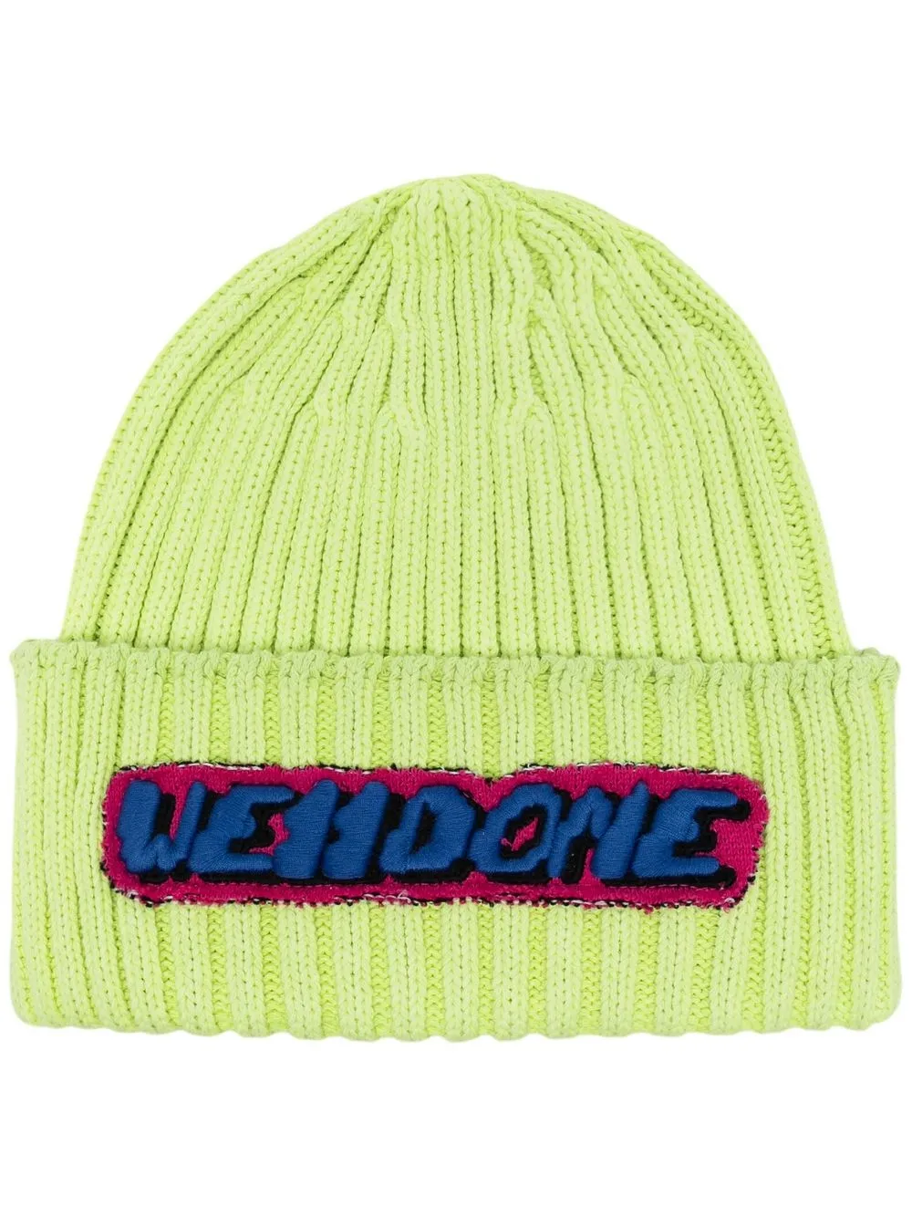 

We11done gorro con parche del logo - Verde