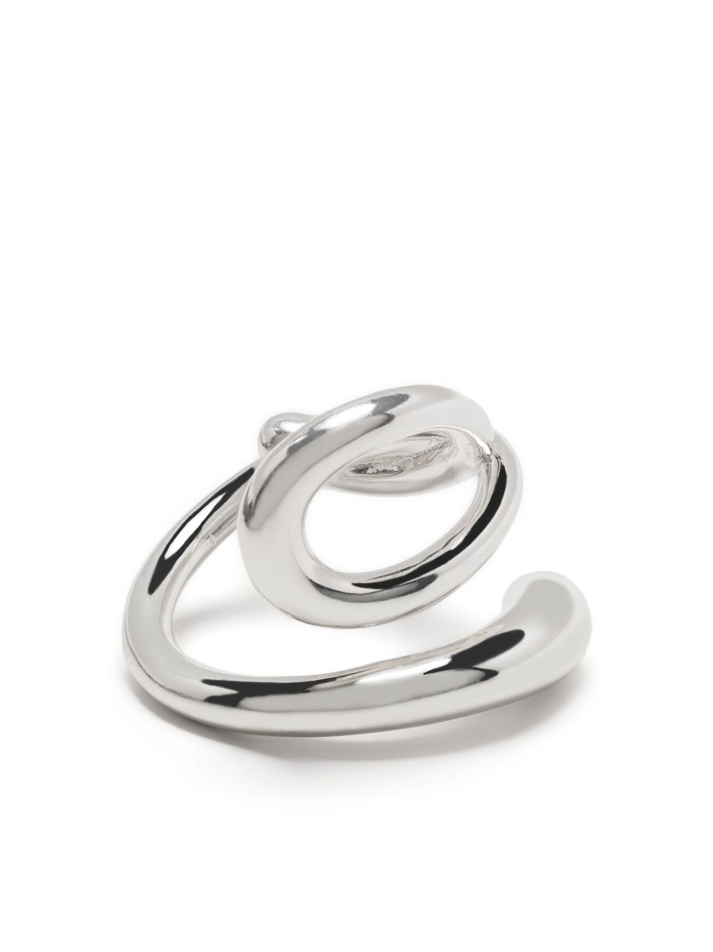 Mercy sterling silver ring