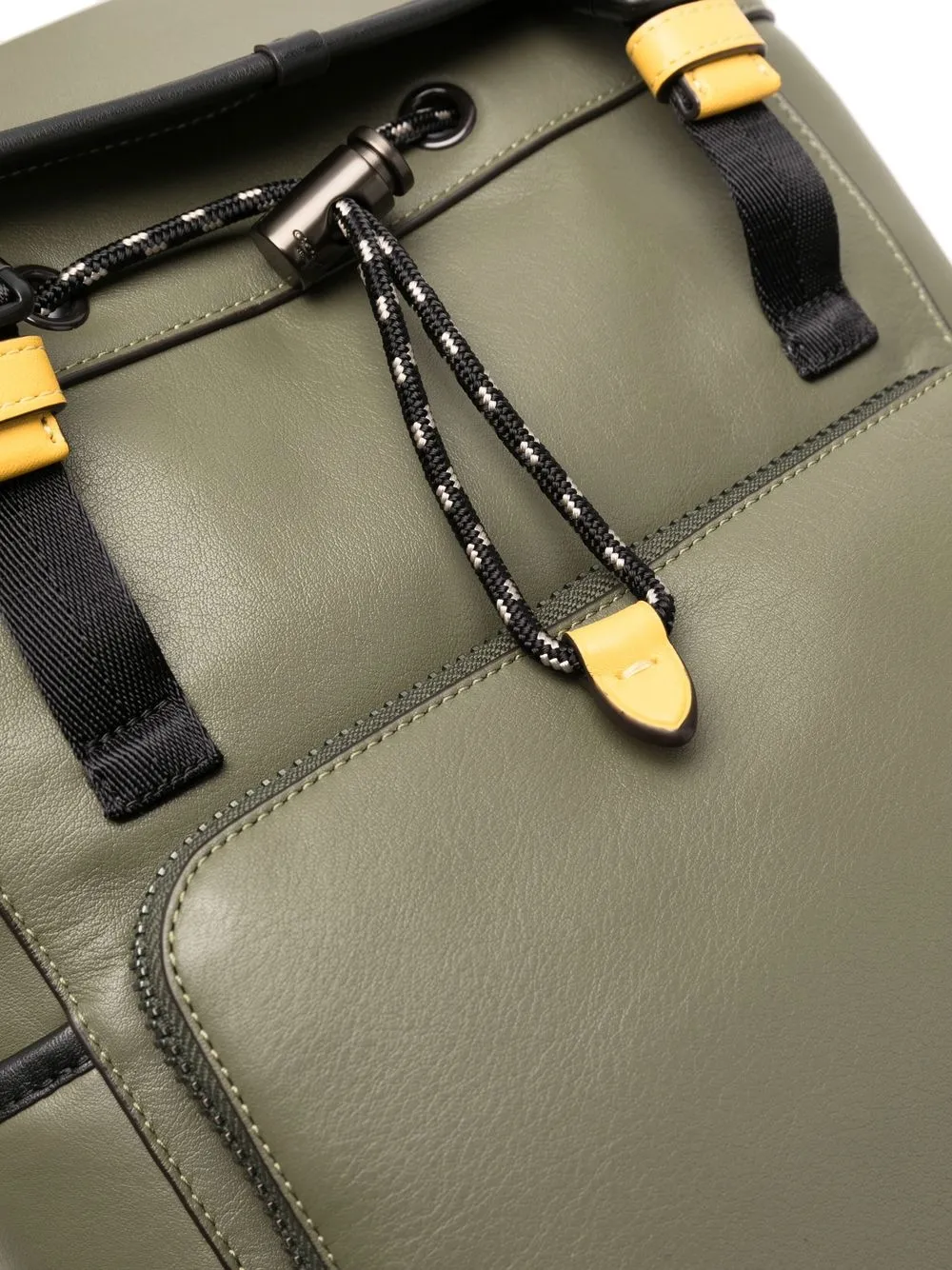 Coach Embossedlogo Detail Backpack In Green ModeSens
