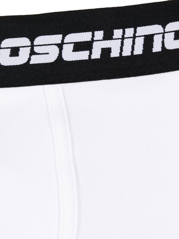 Moschino logo-waistband Boxer Briefs - Farfetch
