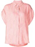 IRO button-up tweed shirt - Pink