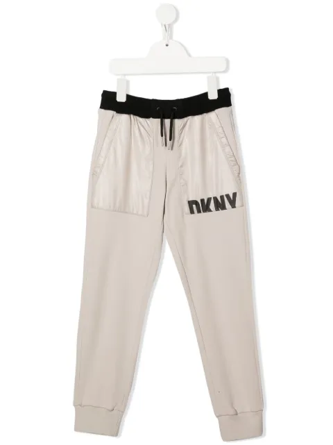 Dkny Kids بنطال رياضي بطبعة شعار الماركة