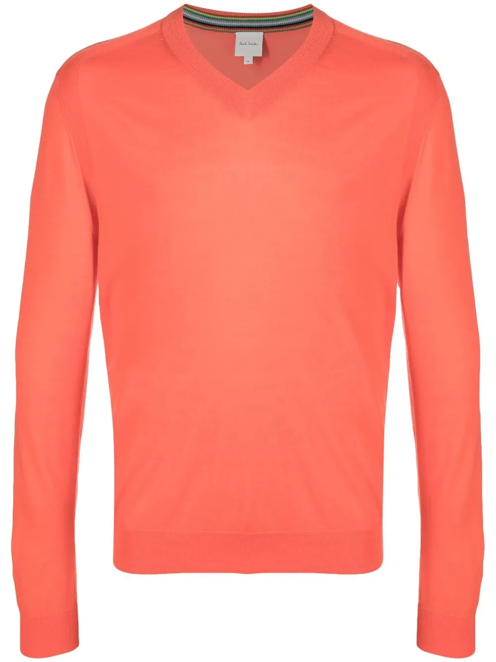 

Paul Smith suéter con cuello en V - Naranja