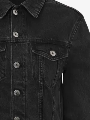 CHAIN LINK DENIM TRUCKER JACKET in 