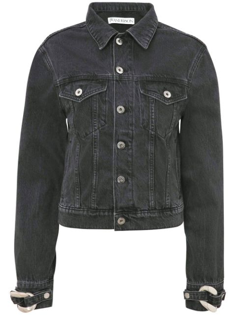 JW Anderson chain-link detail denim jacket Women