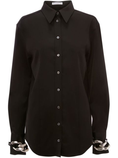 JW Anderson chain-link cuff shirt Women