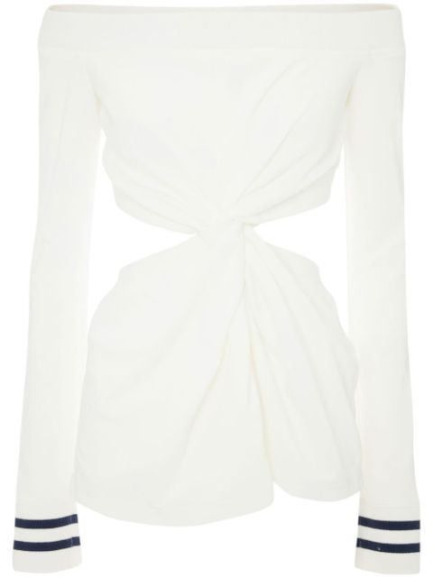 JW Anderson off-shoulder cut-out blouse Women