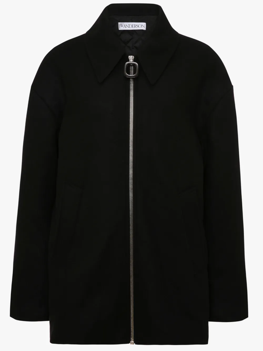 JW ANDERSON PADDED WOOL SHORT COAT