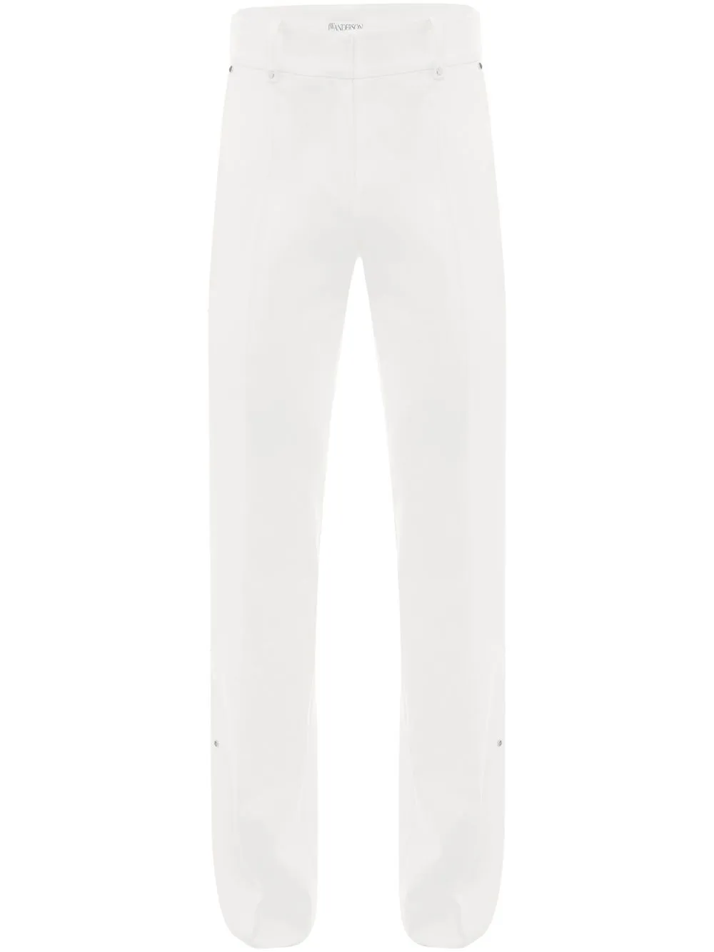 

JW Anderson pantalones rectos Rivet - Blanco