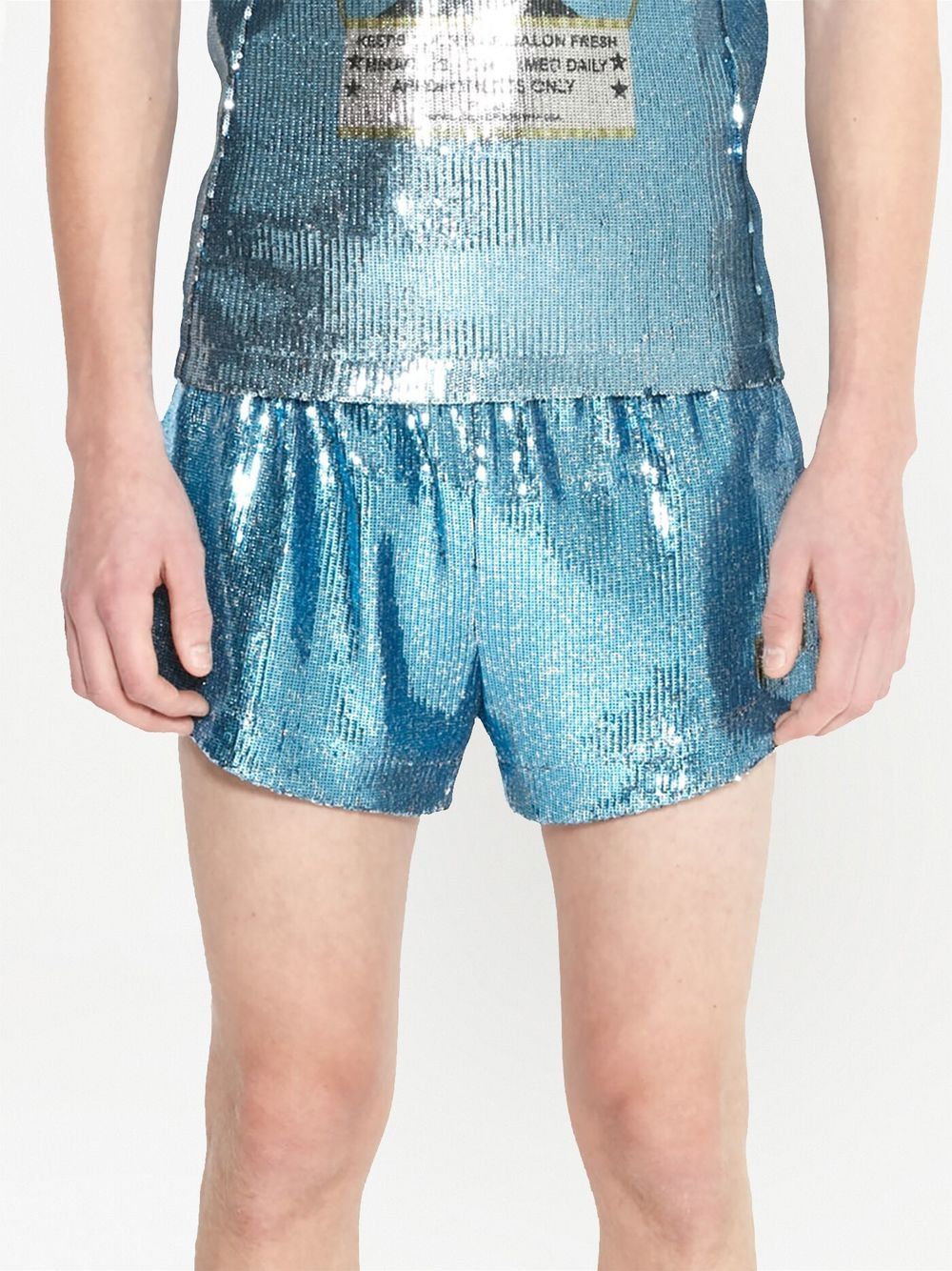 JW Anderson sequin-embellished Running Shorts - Farfetch