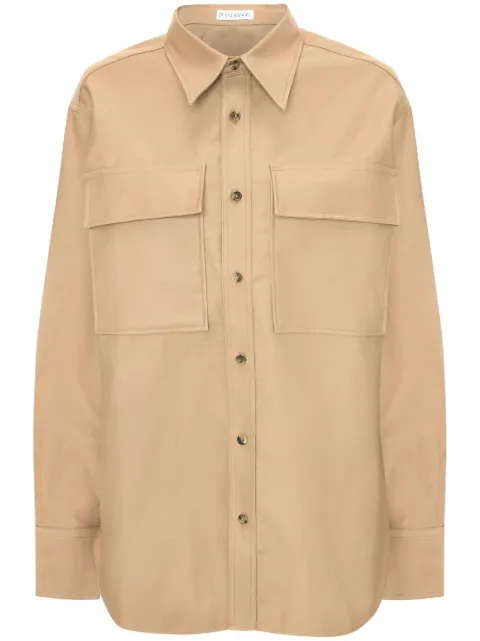 JW Anderson chemise oversize à logo imprimé