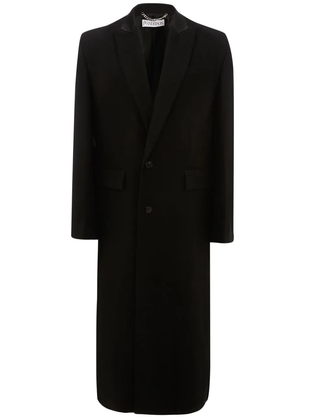 

JW Anderson abrigo largo con botones - Negro