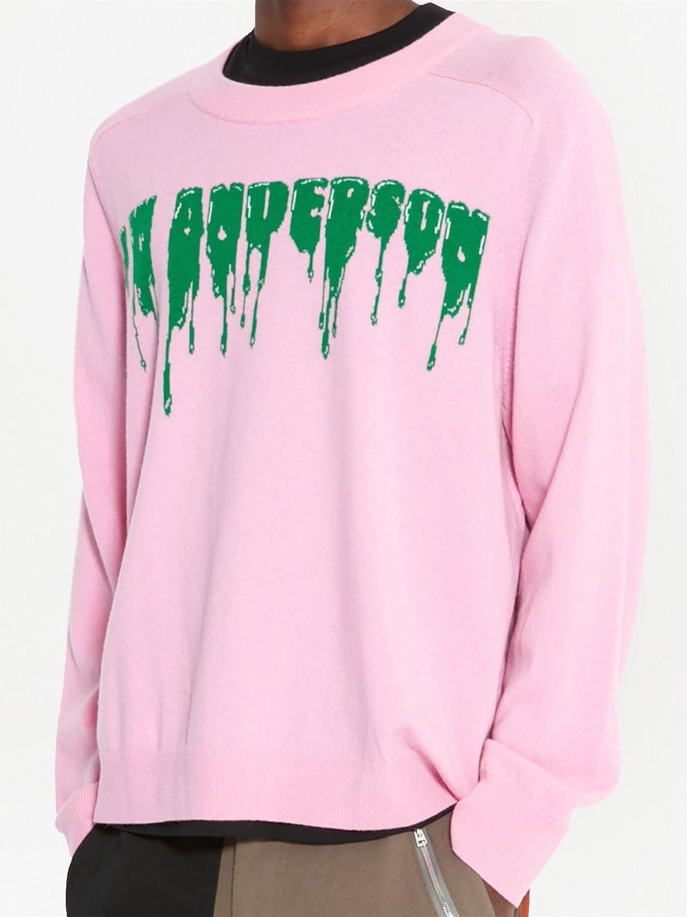 JW Anderson slime-logo jumper Men