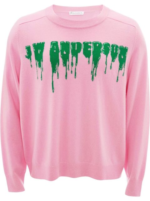 JW Anderson slime-logo jumper Men