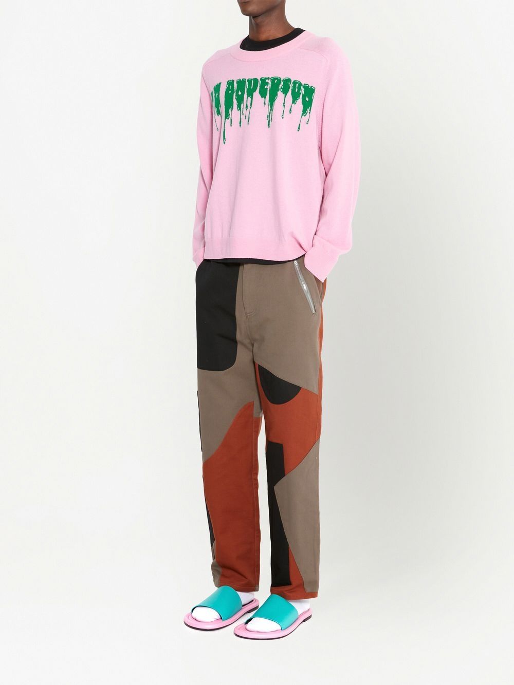 JW Anderson slime-logo jumper Men