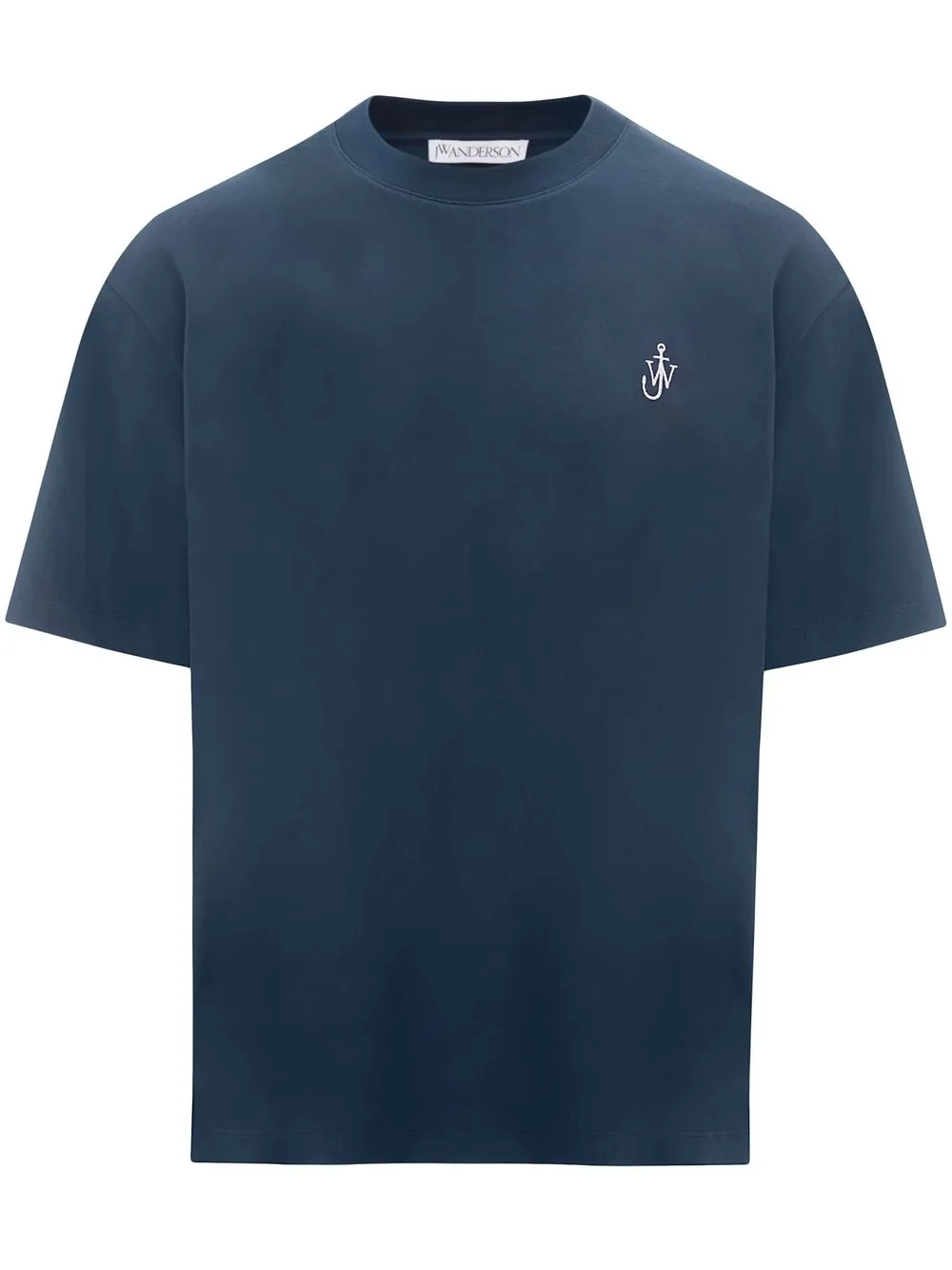 

JW Anderson playera con logo - Azul