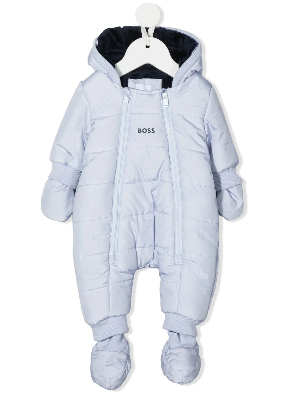 

BOSS Kidswear traje de nieve impermeable con capucha - Azul