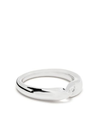 Georg Jensen Small Reflect chain-link Ring - Farfetch