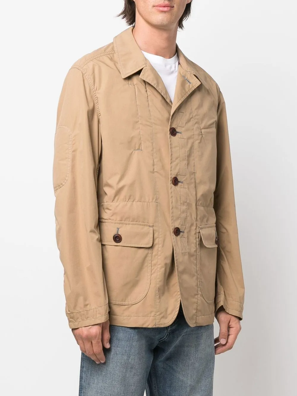  Junya Watanabe Man Klassische Hemdjacke   Nude 