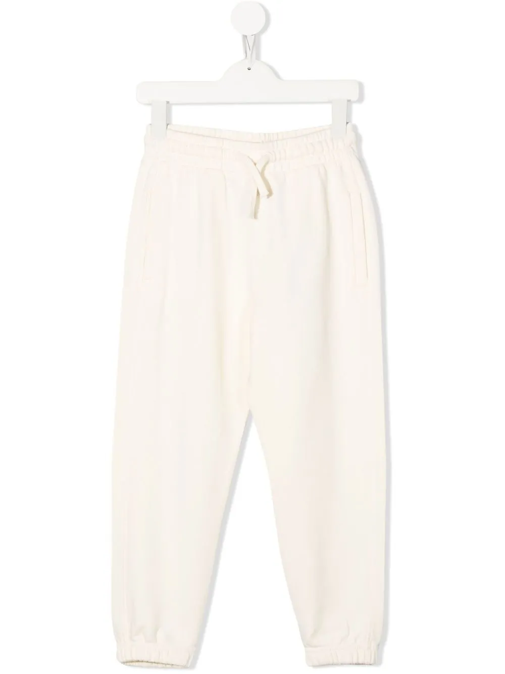 

Off-White Kids drawstring cotton track pants - Neutrals